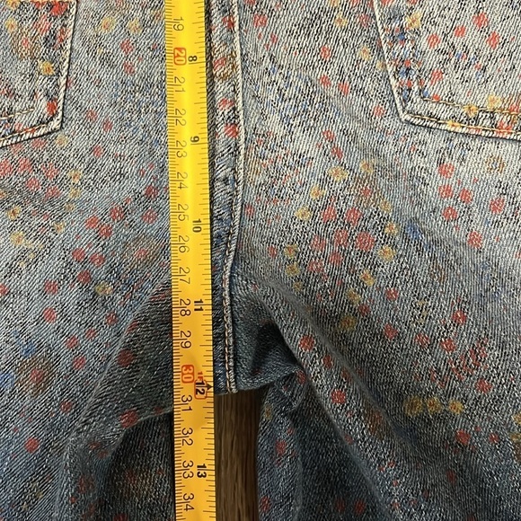 Lucky Brand Abbey DBL Roll Wildflower Paisley Short - Picture 12 of 16
